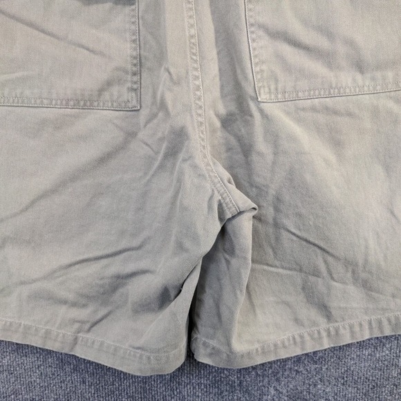Eddie Bauer Men's Chino Shorts Green Size 40 100% Cotton Slash Pockets - Picture 4 of 10